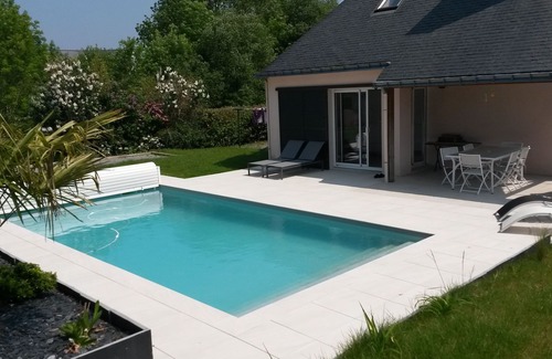 Guerande House | Large family home with heated outdoor pool, near medieval town
