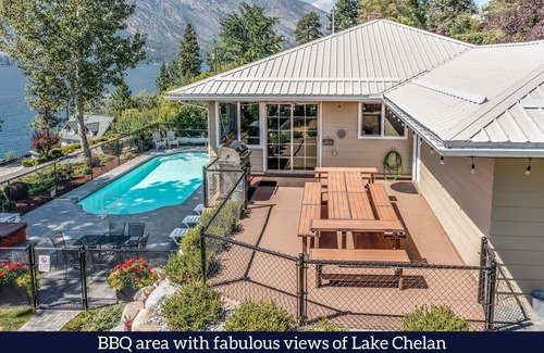 Manson House | Large Home with Private Pool, Hot tub, Lake Views