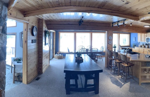 Herron House | Large Lakefront Home with Inground Heated Pool - Sleeps 23+