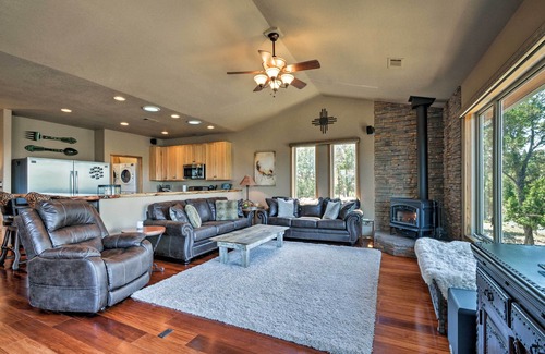 Ruidoso House | Large Ruidoso Home w/Stunning Views & Hot Tub!