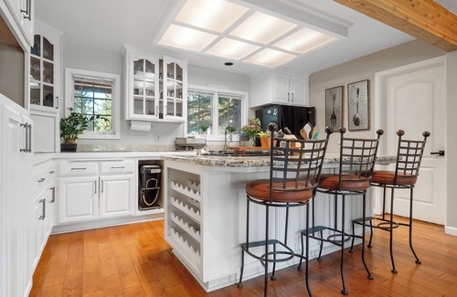 South Lake Tahoe House | Large, sunny home with hot tub backing to large meadow land!