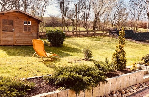 Gager Apartment | Large vacation apartment on 3 levels on the Bodden in Gager with 2 terraces