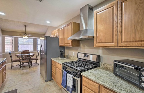 Biggs Field House | Large Yard: Family-Friendly El Paso Rental Home