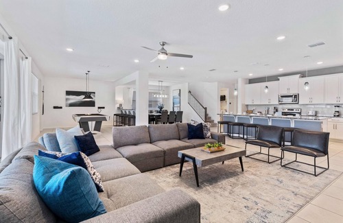 Four Corners Villa | Last Minute Disney! Private Pool, Hot Tub, Game Room & Themed Bedrooms. Book Now! #119385
