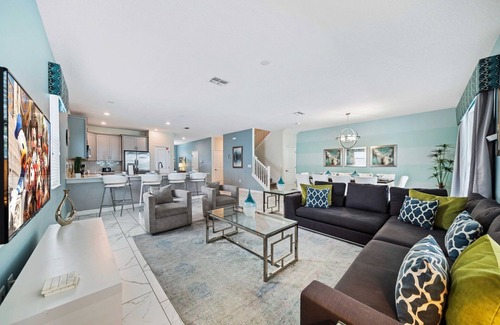 Davenport Villa | Last Minute Disney! Private Pool, Hot Tub, Game Room & Themed Bedrooms. Book Now! #121777