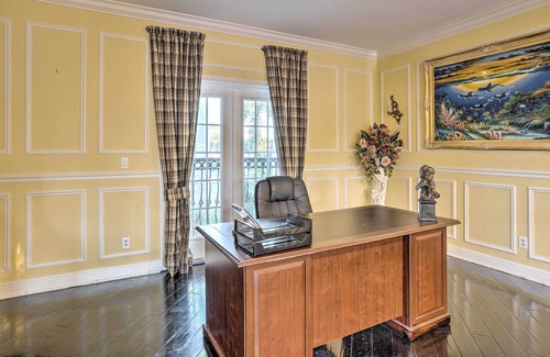 Hunt Club House | Lavish Escape w/ Game Room - 20 Mi to Beach!