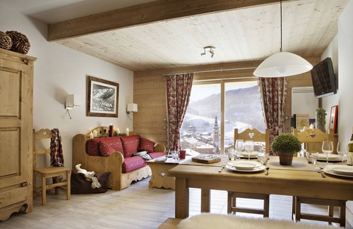 La Clusaz Apartment | LCZ - Charmant T2 pieds des pistes et spa, 4*