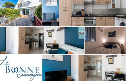 La Petite Motte Apartment | Le bleu horizon * Terrasse * clim * Parking * wifi * Calme * Cosy