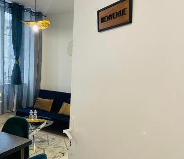 Bagneres-de-Bigorre Apartment | LE CAUBOUS Plein centre Appartement calme avec chambre et cuisine équipée