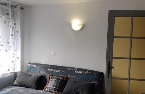 Les Carroz-d'Araches Apartment | Le chalet des neiges 2 est au calme situé à 5 mn à pied du centre il est composé d'1 chambre avec lit double plus canapé convertible parking privé sur place et arrêt navette gratuite à 30 m