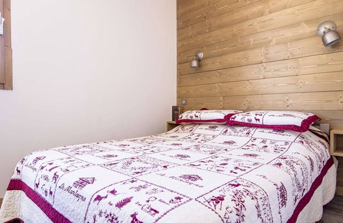 Les Avanchers-Valmorel Apartment | Le Cheval Blanc C3 - Exceptionnal apartment with a bow window overlooking the mountain and the.