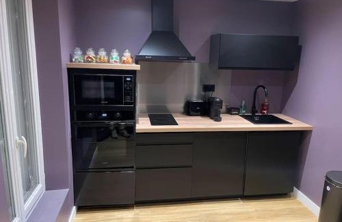 Bonnieres-sur-Seine Apartment | Le Cocon des Granges - Suite Sauna Jaccuzi SPA