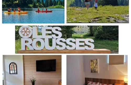 Les Rousses Apartment | Le Flocon des Rousses , Joli petit Cocon en Rez de Jardin, Draps inclus