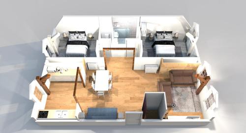 Bourges Apartment | Le Grand Mirebeau - Parking privé