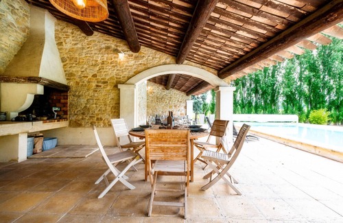 Uchaux House | Le Mas de Massillan, heated swimming pool, petanque court, Uchaux