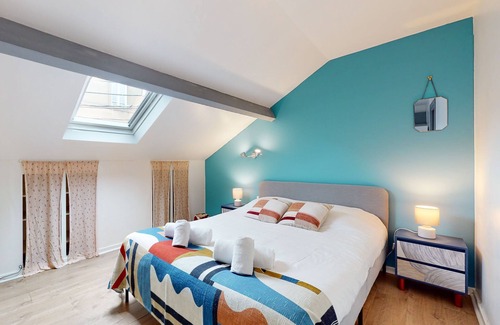 Coulmiers-Jardin des Plantes Apartment | Le Nid d'Emilie, Cocon proche gare.