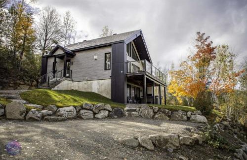 Saint Come Ski Chalet | Le petit cerf -SPA- Accès et vue sur le lac