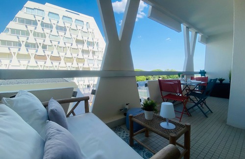 La Grande-Motte Apartment | LE PETIT MARIN - Terrasse devant la Mer