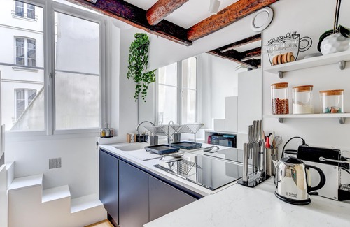Saint-Gervais Apartment | Le Renaud - Le Marais - Wifi - Balcon
