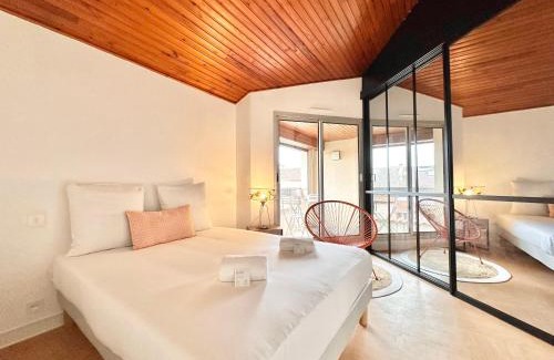 Mont-de-Marsan Apartment | Le Terrazzo - Élégant - Centre - Balcon - Lumineux