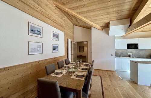 Chatel Apartment | Le Thélème A402: warm and view of the resort