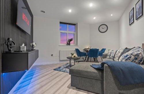 Leicester City Centre Apartment | LE1, City Centre Luxury Apartment, Sofa Bed, Netflix, WiFi, Relocators, Contractors, Families Welcome