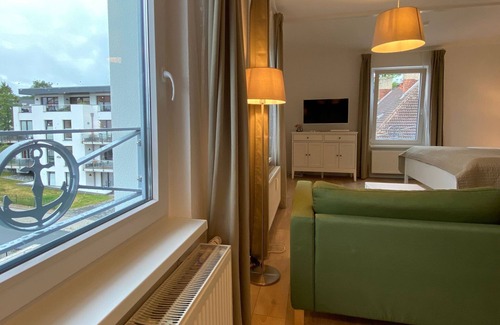 Sassnitz Apartment | Leescher Bach 1 room apartment on the 2nd floor - Villa Rosalie