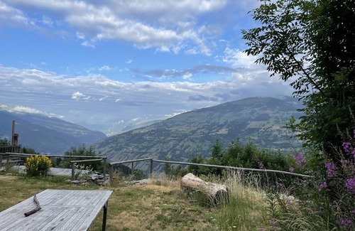 Bourg-Saint-Maurice Apartment | LES ARCS 1600 charming alpine chalet with fireplace and garden