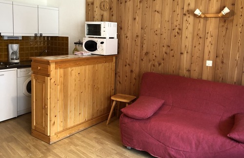 La Grave Apartment | Les Enfetchores n°40 - studio with large balcony facing South