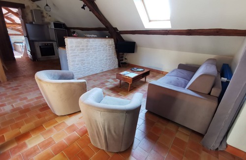 Bagneux Cottage | Les gites du Gué Rabot, heated indoor swimming pool, sports hall, tennis court
