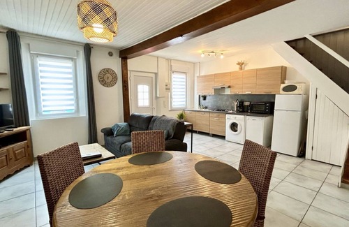 Le Crotoy House | Les Lilas de Mer, Charmant Gîté Pour 4 Personnes Avec Jardin en Centre-ville