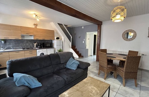 Le Crotoy House | Les Lilas de Mer, Charmant Gîté Pour 4 Personnes Avec Jardin en Centre-ville