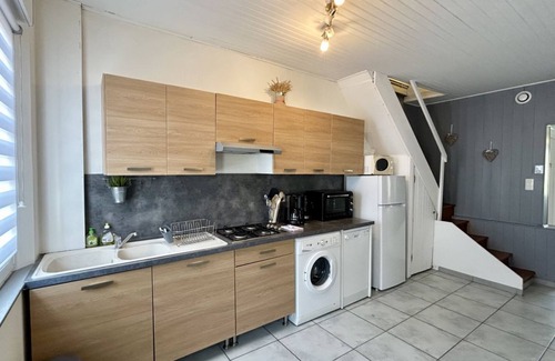 Le Crotoy House | Les Lilas de Mer, Charmant Gîté Pour 4 Personnes Avec Jardin en Centre-ville