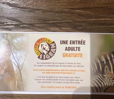 Port-la-Nouvelle Other | Les mobil homes de NOLY, 1 Place adulte Réserve Africaine de Sigean gratuite