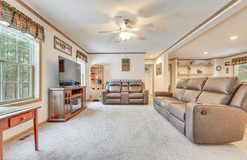 Brant Lake House | Less Than 1 Mi to Beach Peaceful Brant Lake Home!