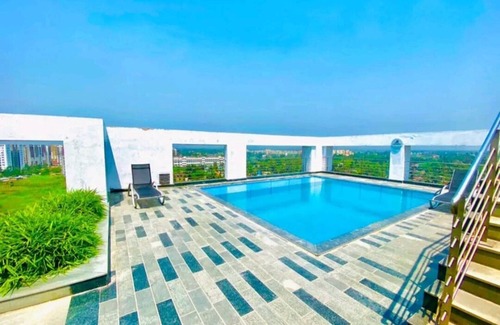 New Town Apartment | LetsVacay Apts- Get together Parties, Entire Studio Apartment near Airport