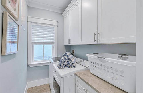 Miramar Beach House | Liahona: Private beach steps away, FREE golf cart, Heated pool, Gulf views