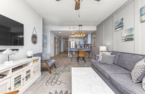 Gulf Shores Condo | Lighthouse 308 - Beachfront with views!