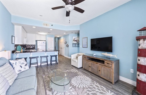 Gulf Shores Condo | Lighthouse 902 - Beachfront with views!