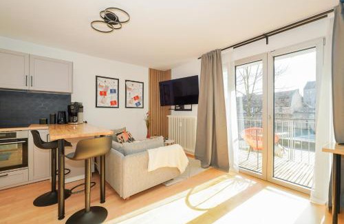 Mitte Apartment | LINDE3 - 10 Minuten in die Altstadt mit Balkon und Pegnitzblick