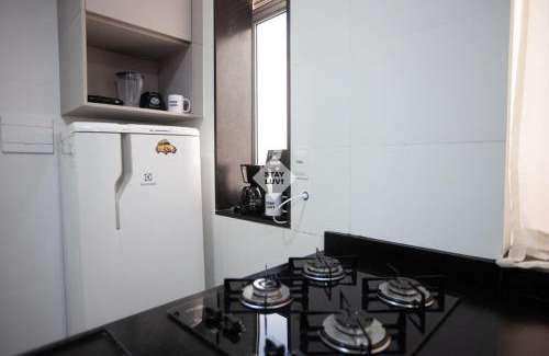 Funcionarios Apartment | Lindo Studio no coração da Savassi para 4 pessoas