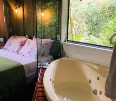 Campos do Jordao Ski Chalet | Little cabana com Hidromassagem