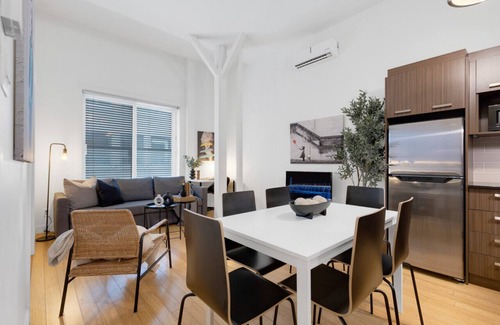 Plateau Mont Royal Apartment | LiV MTL Main-204 Spacious 1BR Suite + Mezzanine