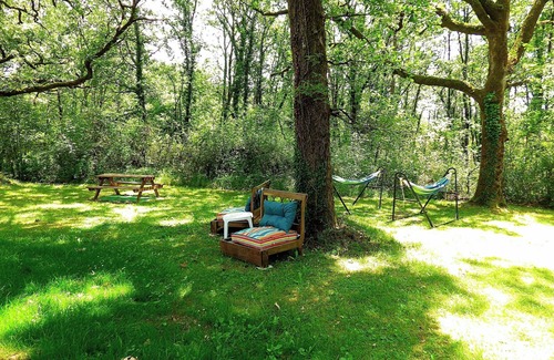 Baladou House | Located in a tranquil woodland setting.