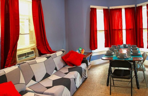 Farrandsville House | Lock Haven Home with Fire Pit - Walk to Main St