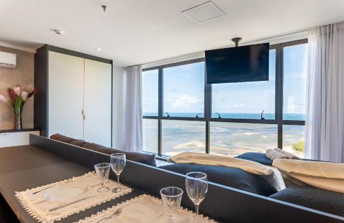 Barra de Jangada Apartment | Loft Frente al Mar | Vista Río | Piscina & Sauna