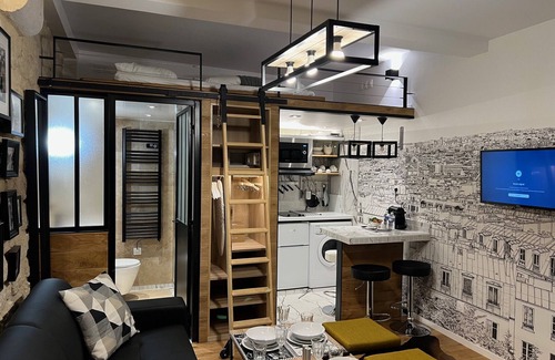 La Villette Apartment | Loft Jaures