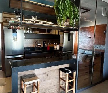 Jaguaribe Apartment | Loft Moderno na melhor orla de Salvador