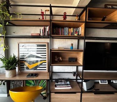 Jaguaribe Apartment | Loft Moderno na melhor orla de Salvador