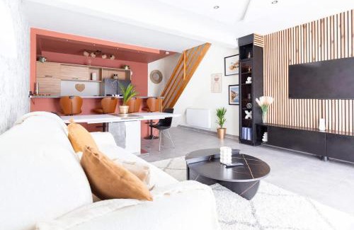 Demouville Apartment | Loft tout confort avec parking et à moins 15 min Caen et des Plages